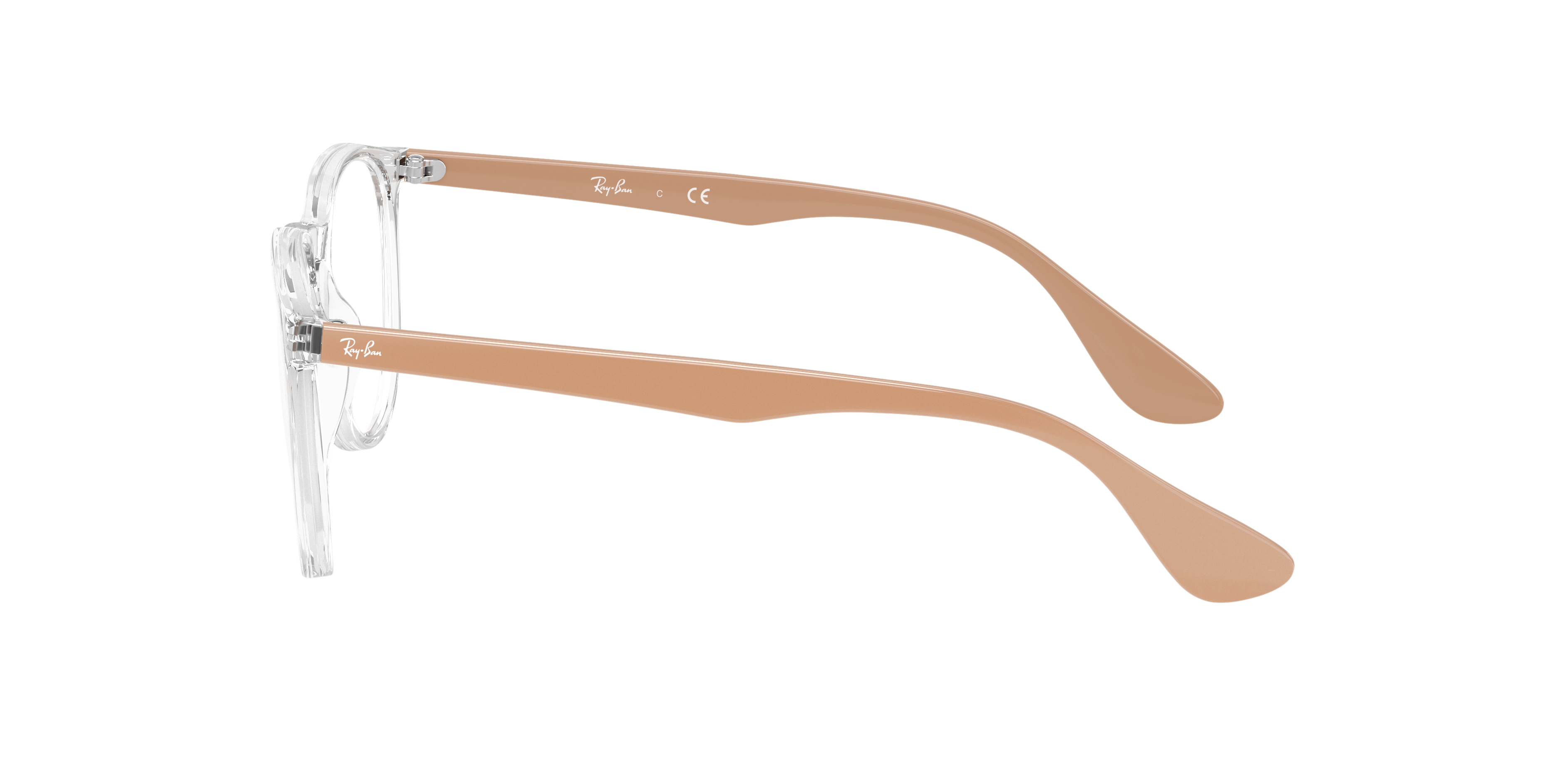 RB7046 Transparent KunststoffEyeglass Frames von B24, Seitenansicht