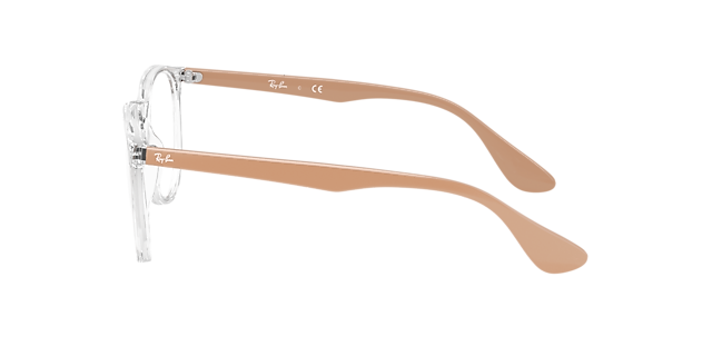 RB7046 Transparent KunststoffEyeglass Frames von B24, Seitenansicht