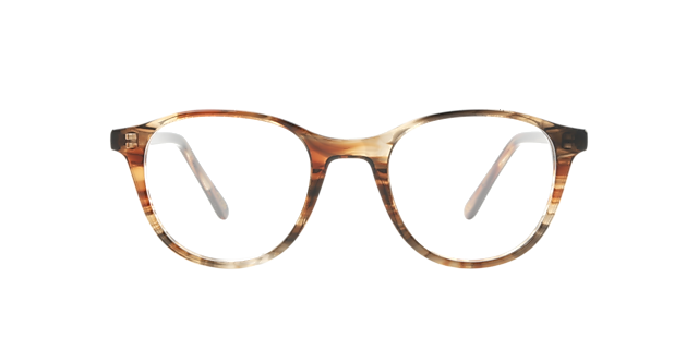 Airin Brown Horizon AcetaatEyeglass Frames van B24, Vooraanzicht