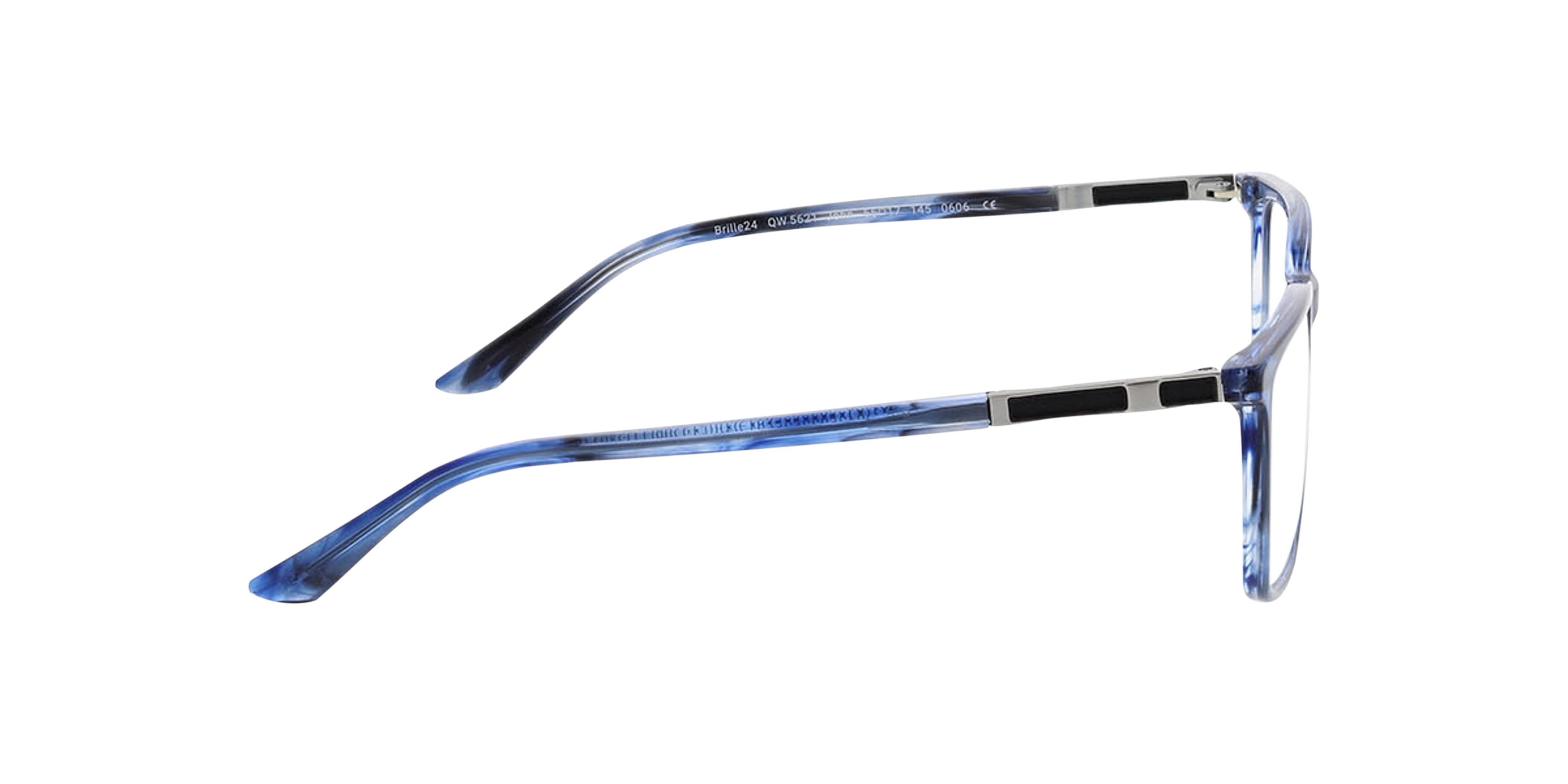 John Blauw Hoorn AcetaatSunglass Frames van B24, Zijaanzicht