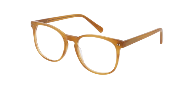 BARRON Garnet Havana AcetaatEyeglass Frames van B24, Hoekweergave