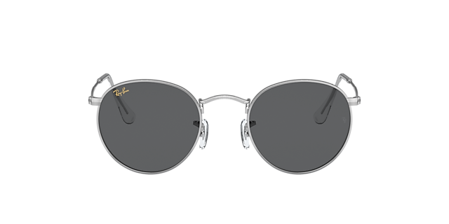 RB3447 Zilver MetaalSunglass Frames van B24, met getinte lenzen