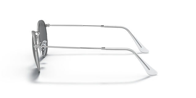RB3447 Zilver MetaalSunglass Frames van B24, Zijaanzicht