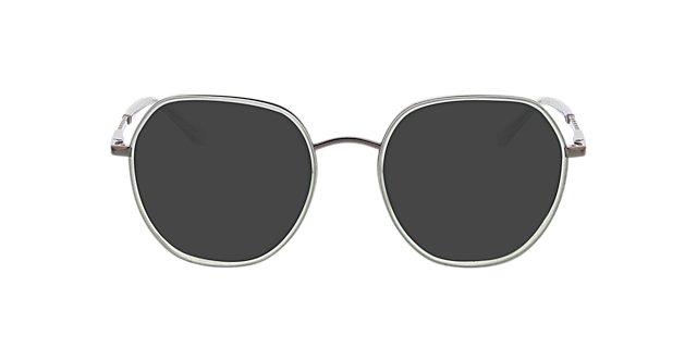 Ellen Gradient Green & Gun MetallEyeglass Frames von B24, mit getönten Gläsern