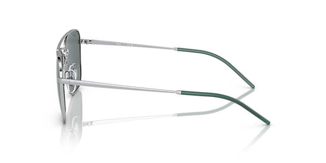 RB3588 Zilver MetaalSunglass Frames van B24, Zijaanzicht