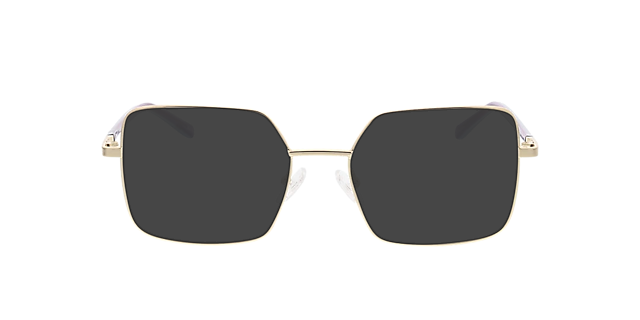 Florenz Goud MetaalEyeglass Frames van B24, met getinte lenzen