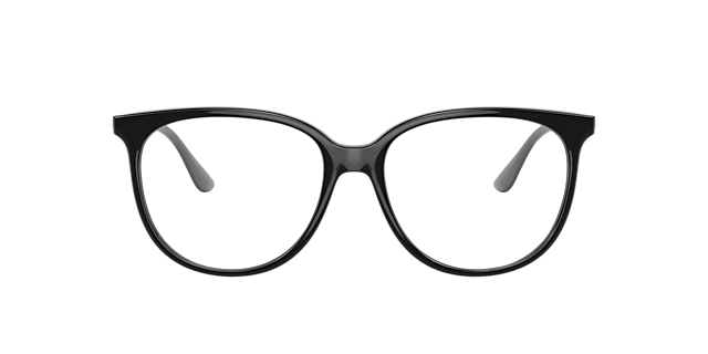 RB4378V Zwart KunststofEyeglass Frames van B24, Vooraanzicht