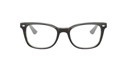 Ray-Ban - RB5285, Damen, Havana auf Grün/Havana On Green, Größe: Large