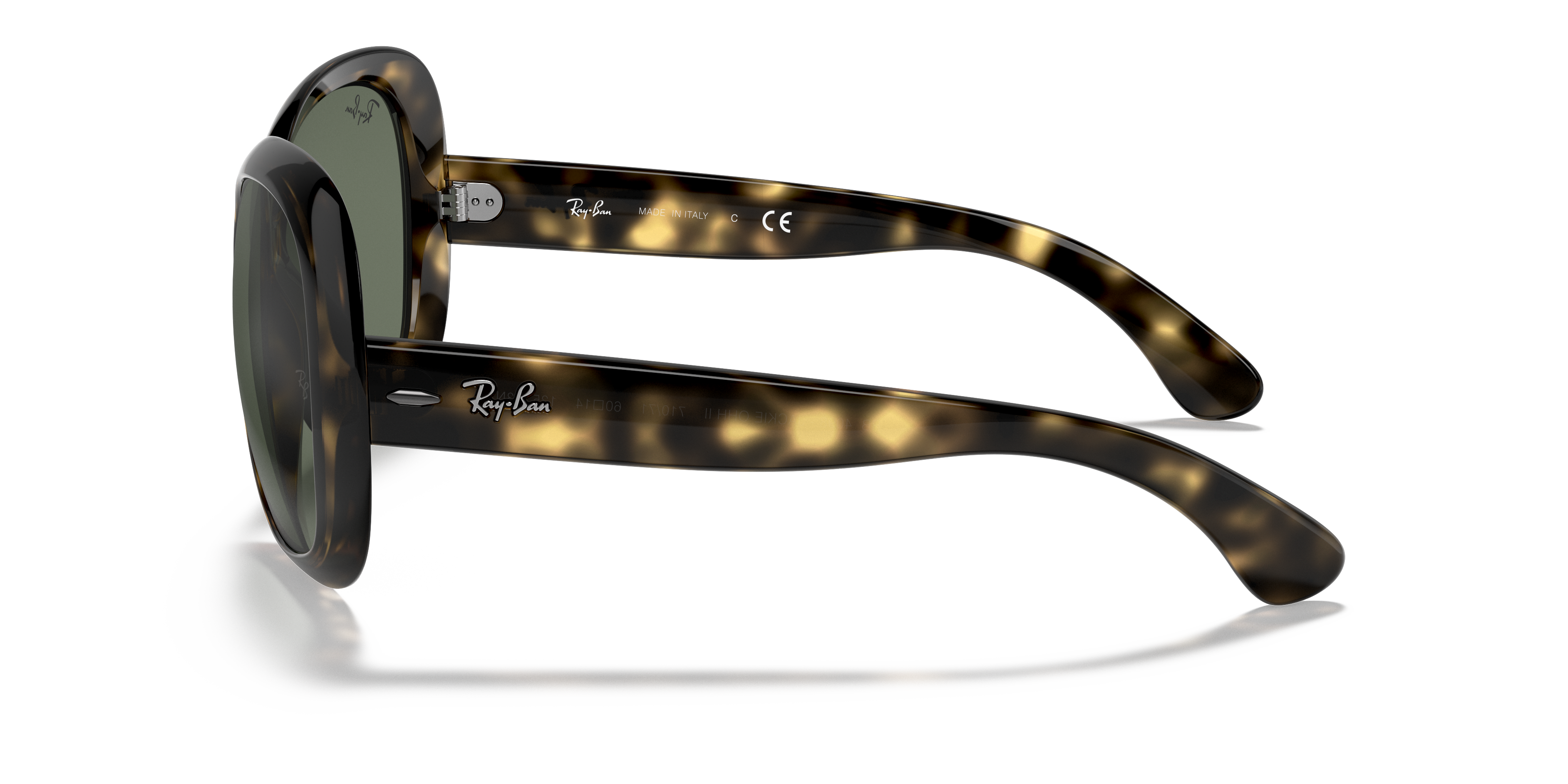 RB4098 Hellhavana KunststoffSunglass Frames von B24, Seitenansicht