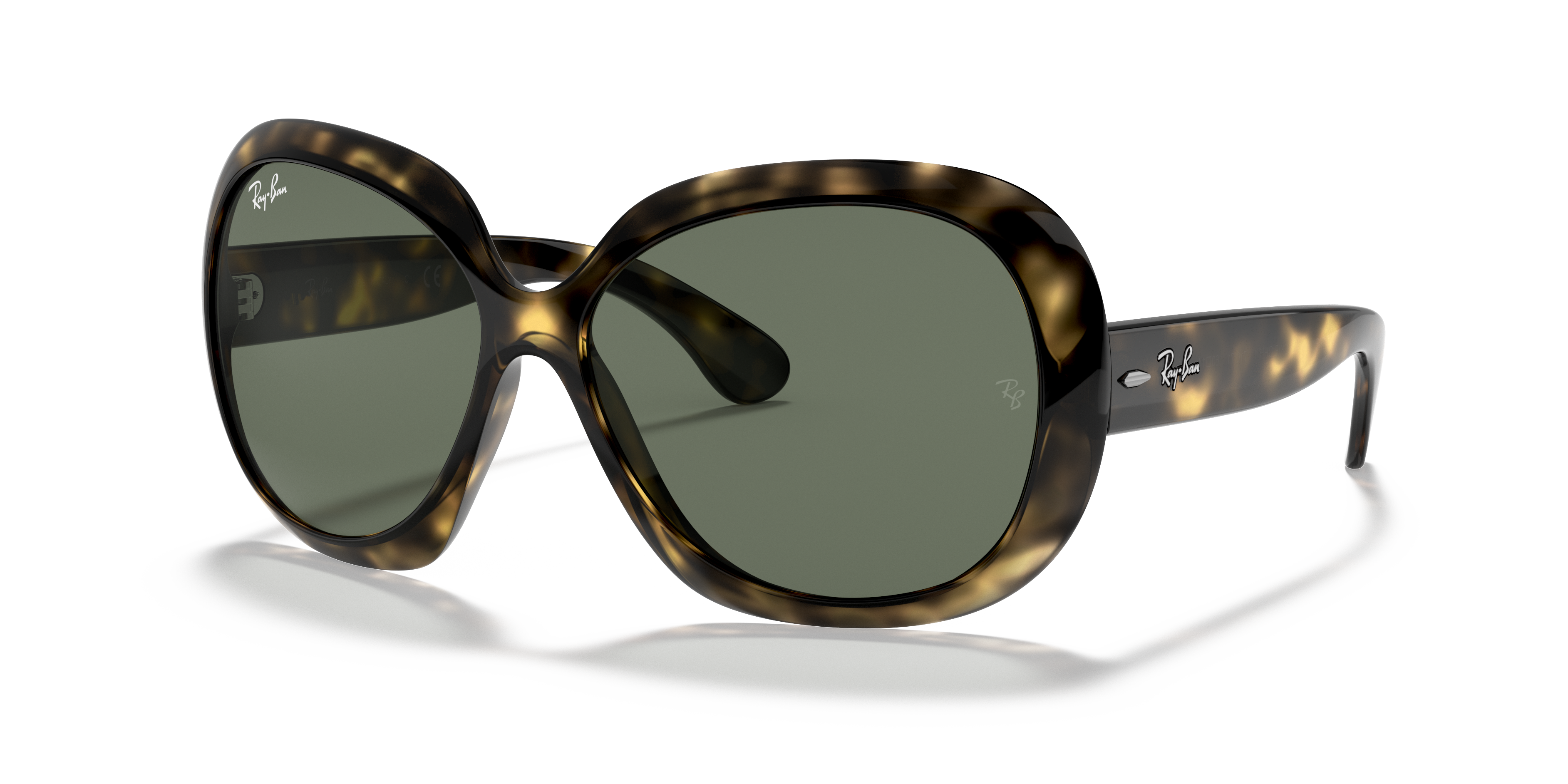 RB4098 Hellhavana KunststoffSunglass Frames von B24, Dreiviertelansicht