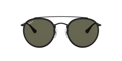 Ray-Ban - RB3647N, Schwarz/Arista Gold/Black, Größe: Large