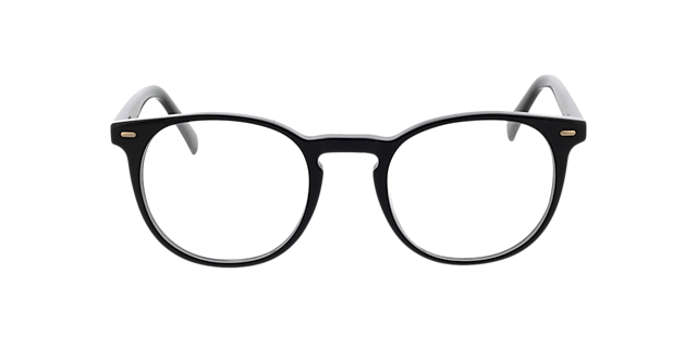 Fargo Zwart AcetaatEyeglass Frames van B24, Vooraanzicht