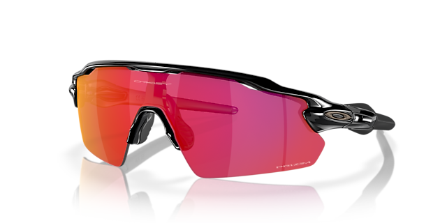 Radar® EV Pitch® Team Colors Schwarz glänzend KunststoffSunglass Frames von B24, Dreiviertelansicht