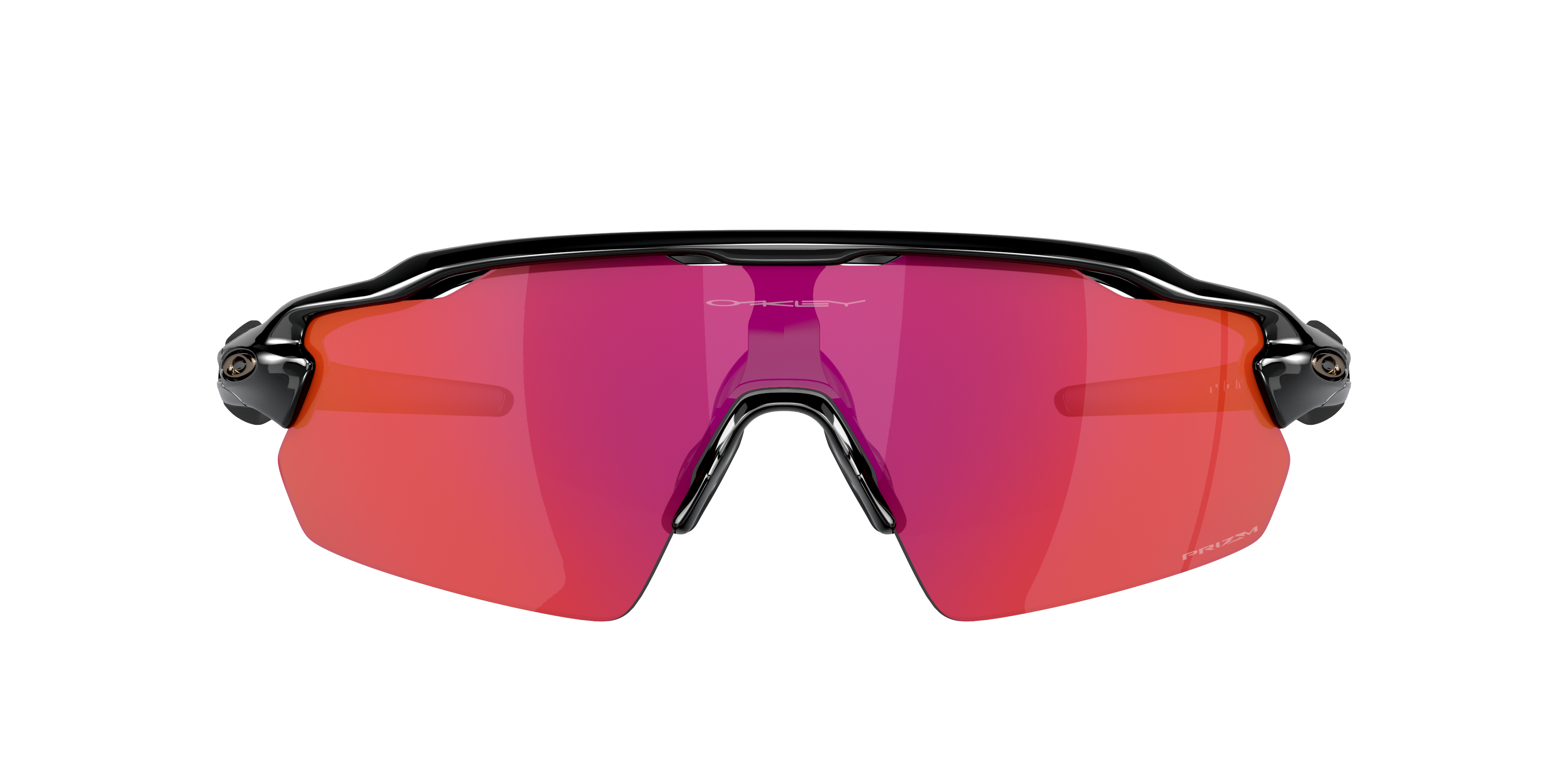 Radar® EV Pitch® Team Colors Schwarz glänzend KunststoffSunglass Frames von B24, mit getönten Gläsern