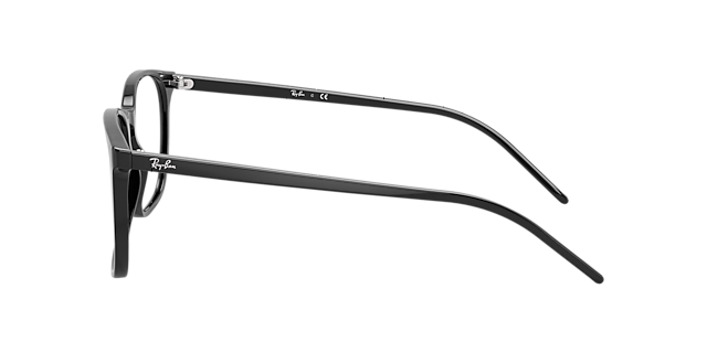 RB5387 Zwart AcetaatEyeglass Frames van B24, Zijaanzicht