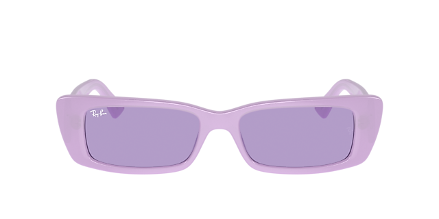 RB4425 Lila KunststofSunglass Frames van B24, met getinte lenzen