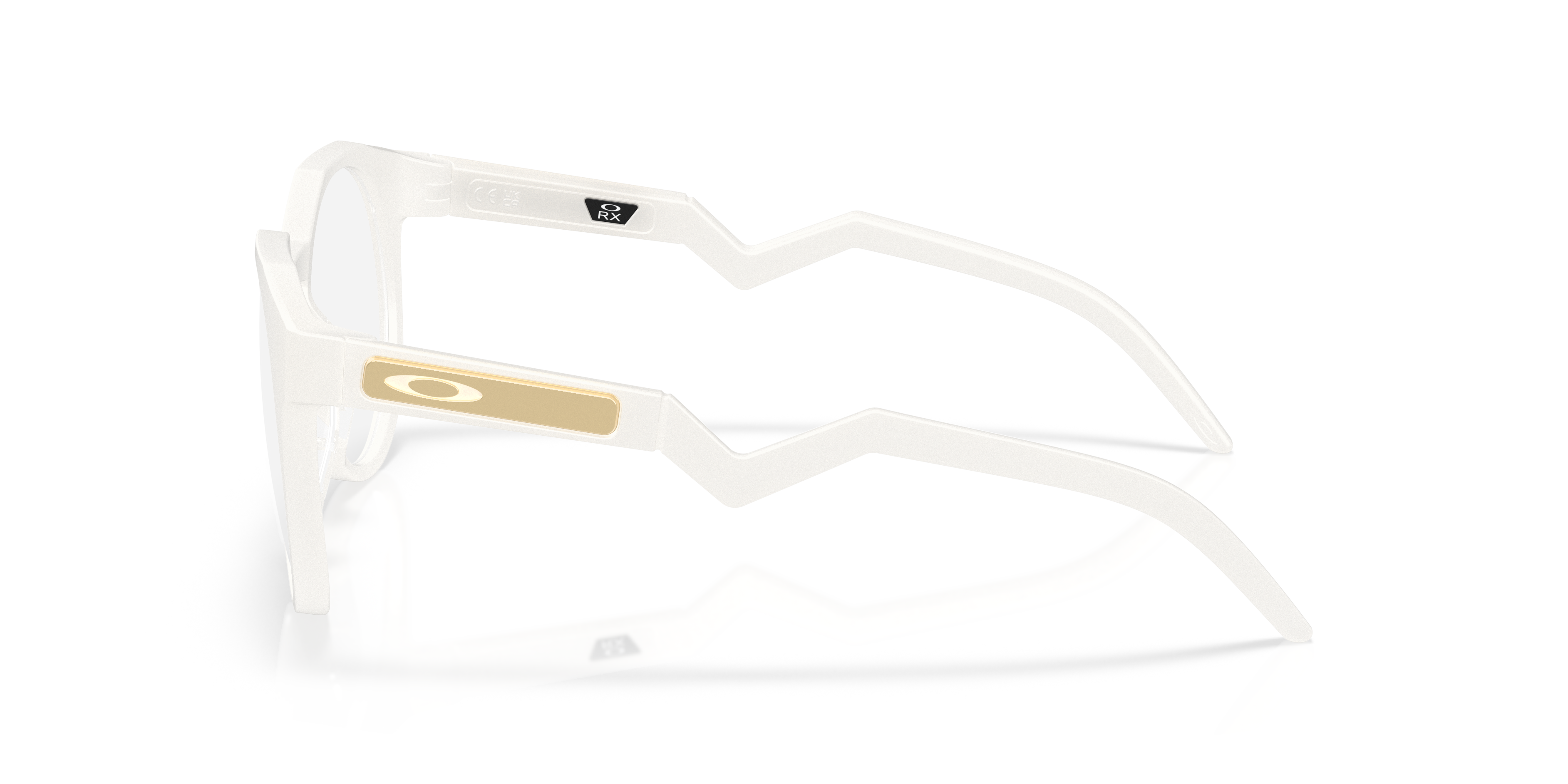 HSTN Seek Collection Matte Vapor KunststofEyeglass Frames van B24, Zijaanzicht