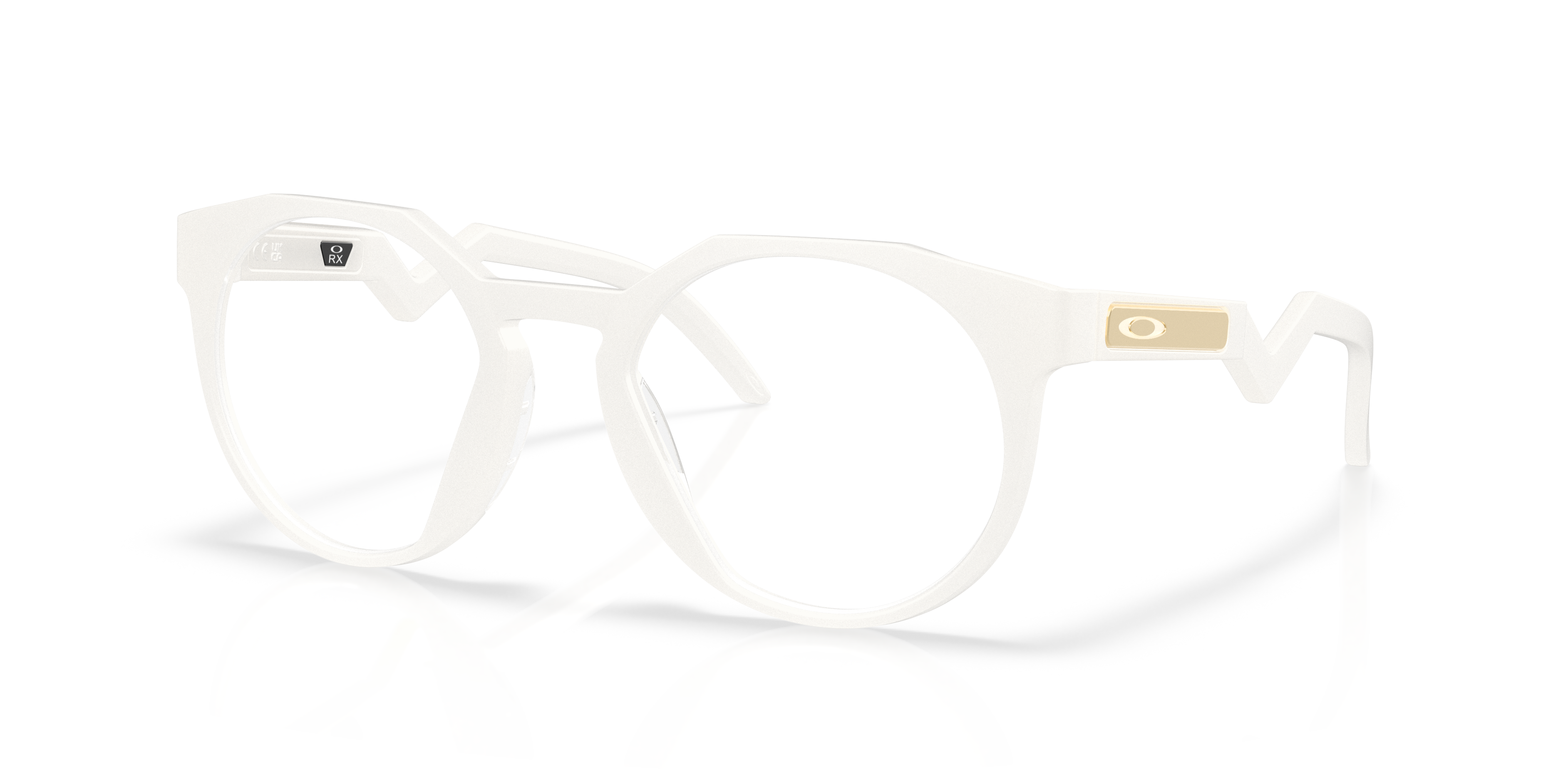 HSTN Seek Collection Matte Vapor KunststofEyeglass Frames van B24, Hoekweergave