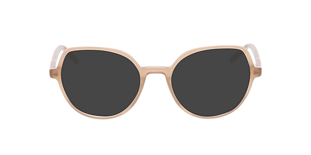 Elena Crystal Beige AcetatEyeglass Frames von B24, mit getönten Gläsern