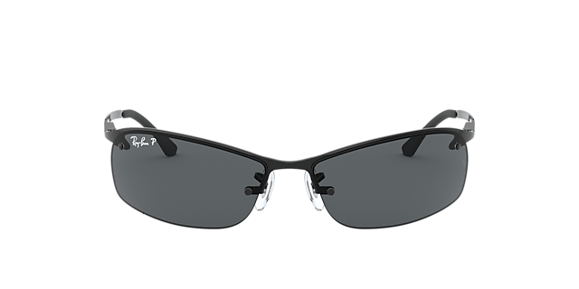 RB3183 Schwarz MetallSunglass Frames von B24, Vorderansicht