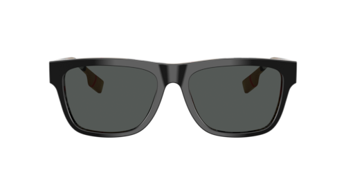 Burberry - BE4293, Herren, Oben Schwarz auf Vintage Karo/Top Black On Vintage Check, Größe: Large