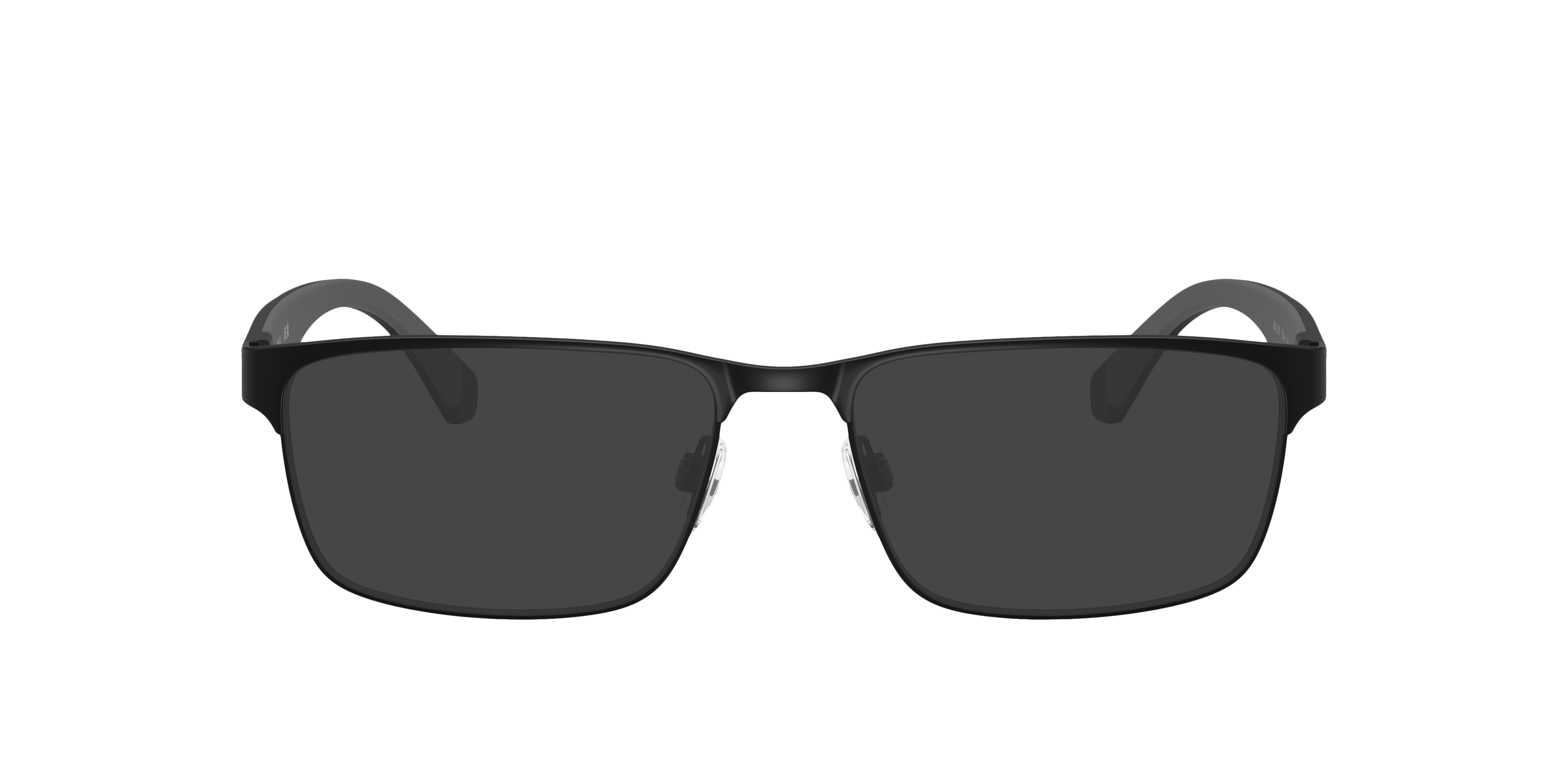 EA1105 Matzwart MetaalEyeglass Frames van B24, met getinte lenzen