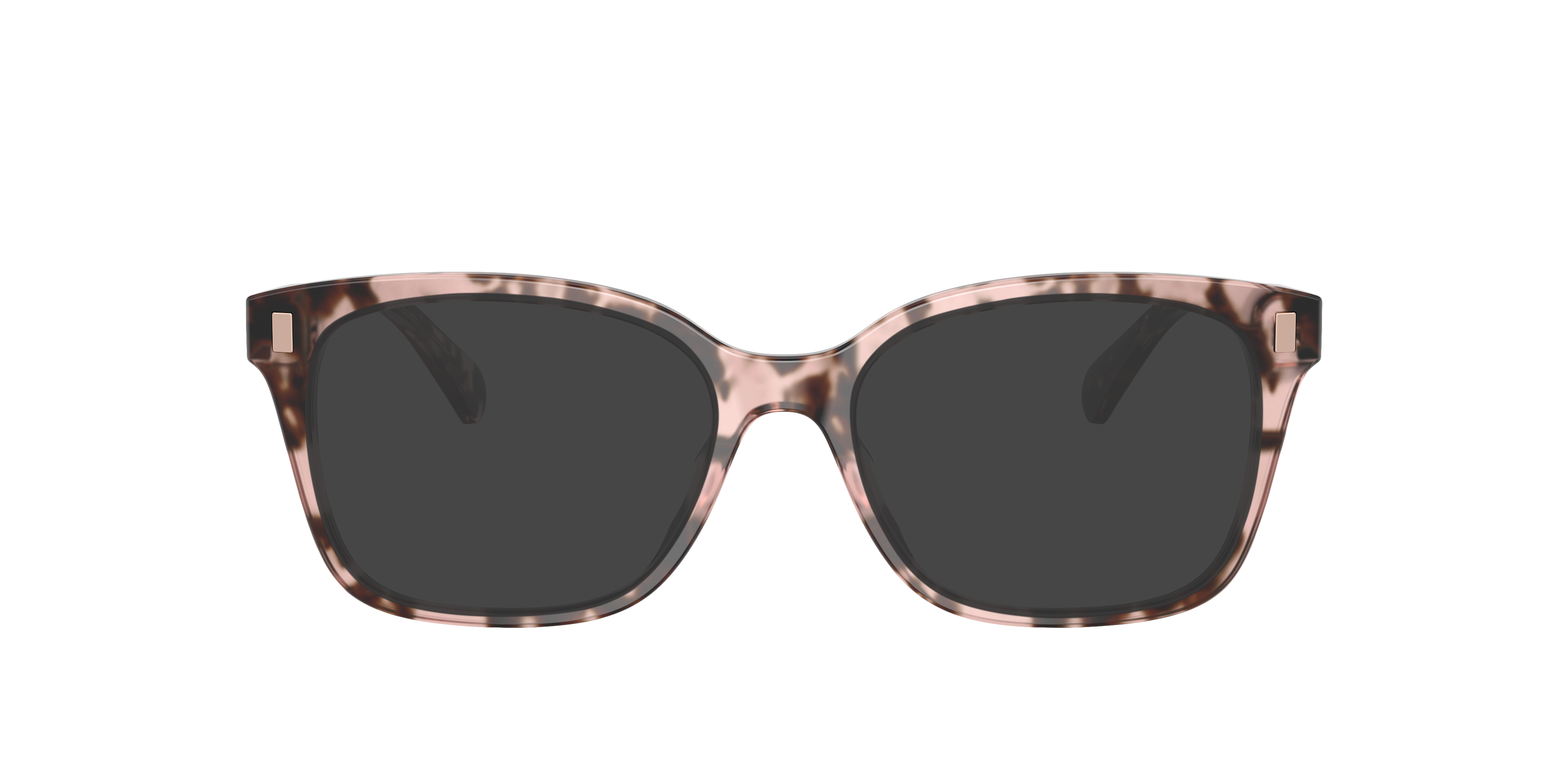 RA7174U Shiny Rose Havana AcetatEyeglass Frames von B24, mit getönten Gläsern