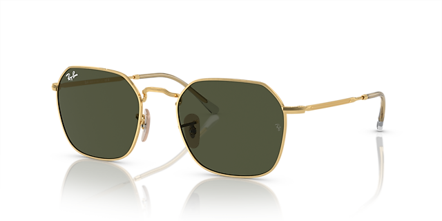 RB3694 Arista goud MetaalSunglass Frames van B24, Hoekweergave