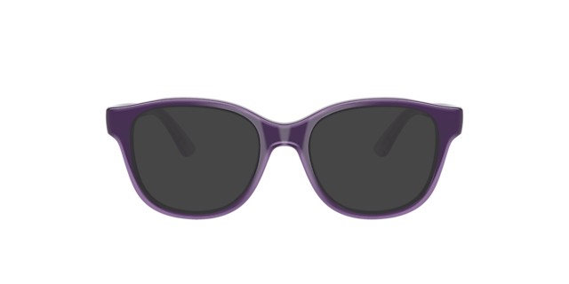 RB1950 Violet On Transparent Violet KunststofEyeglass Frames van B24, met getinte lenzen