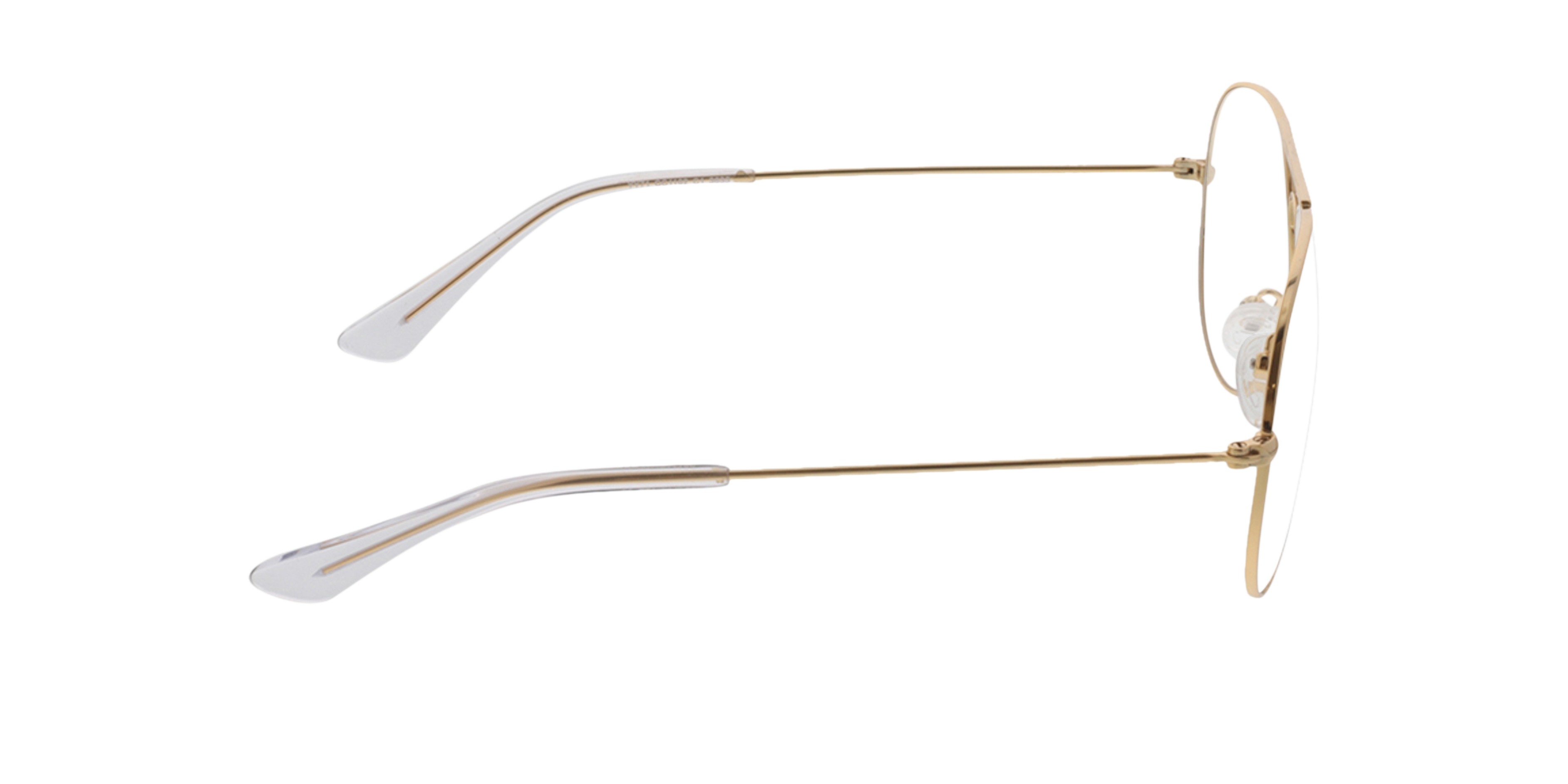 Savannah Goud MetaalEyeglass Frames van B24, Zijaanzicht