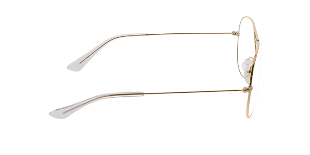 Savannah Gold MetallEyeglass Frames von B24, Seitenansicht