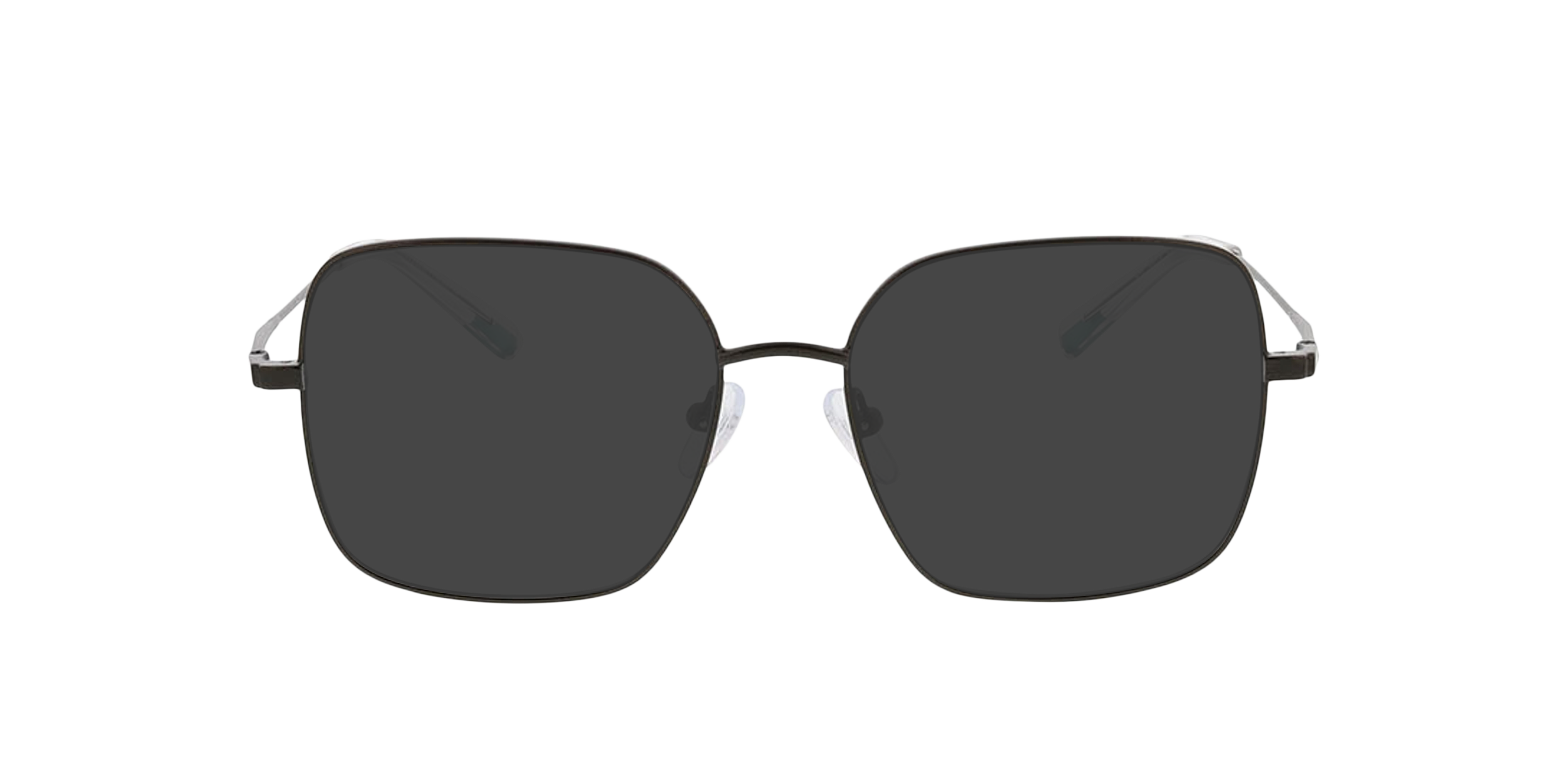 Carrie Perlschwarz MetallEyeglass Frames von B24, mit getönten Gläsern