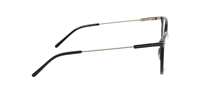 Leona Zwart AcetaatEyeglass Frames van B24, Zijaanzicht