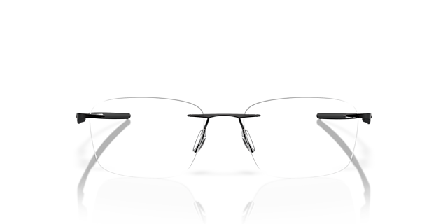 Wingfold™ EVS Schwarz satiniert TitanEyeglass Frames von B24, Vorderansicht