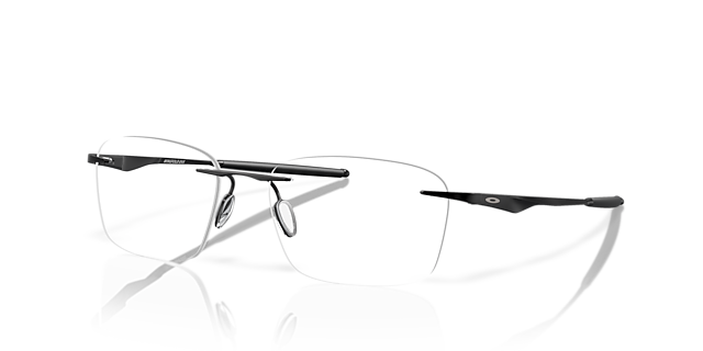 Wingfold™ EVS Schwarz satiniert TitanEyeglass Frames von B24, Dreiviertelansicht