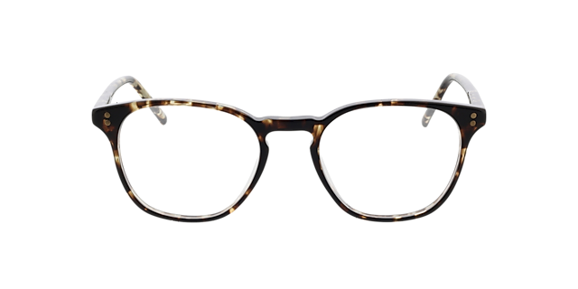 Chelsea Gevlekt Havana AcetaatEyeglass Frames van B24, Vooraanzicht