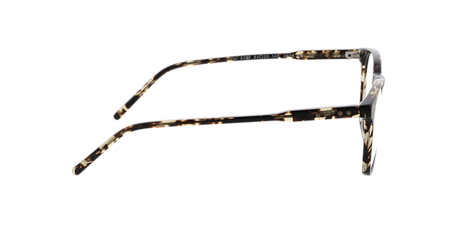 Chelsea Gevlekt Havana AcetaatEyeglass Frames van B24, Zijaanzicht