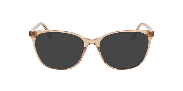 Samantha Bilayer Peach AcetatEyeglass Frames von B24, mit getönten Gläsern