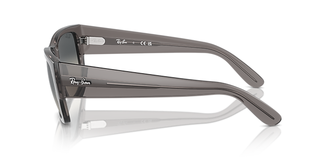 RB0947S Opal Dunkelgrau KunststoffSunglass Frames von B24, Seitenansicht