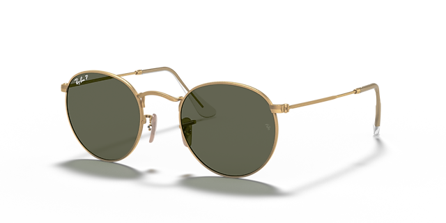 RB3447 Goud MetaalSunglass Frames van B24, Hoekweergave