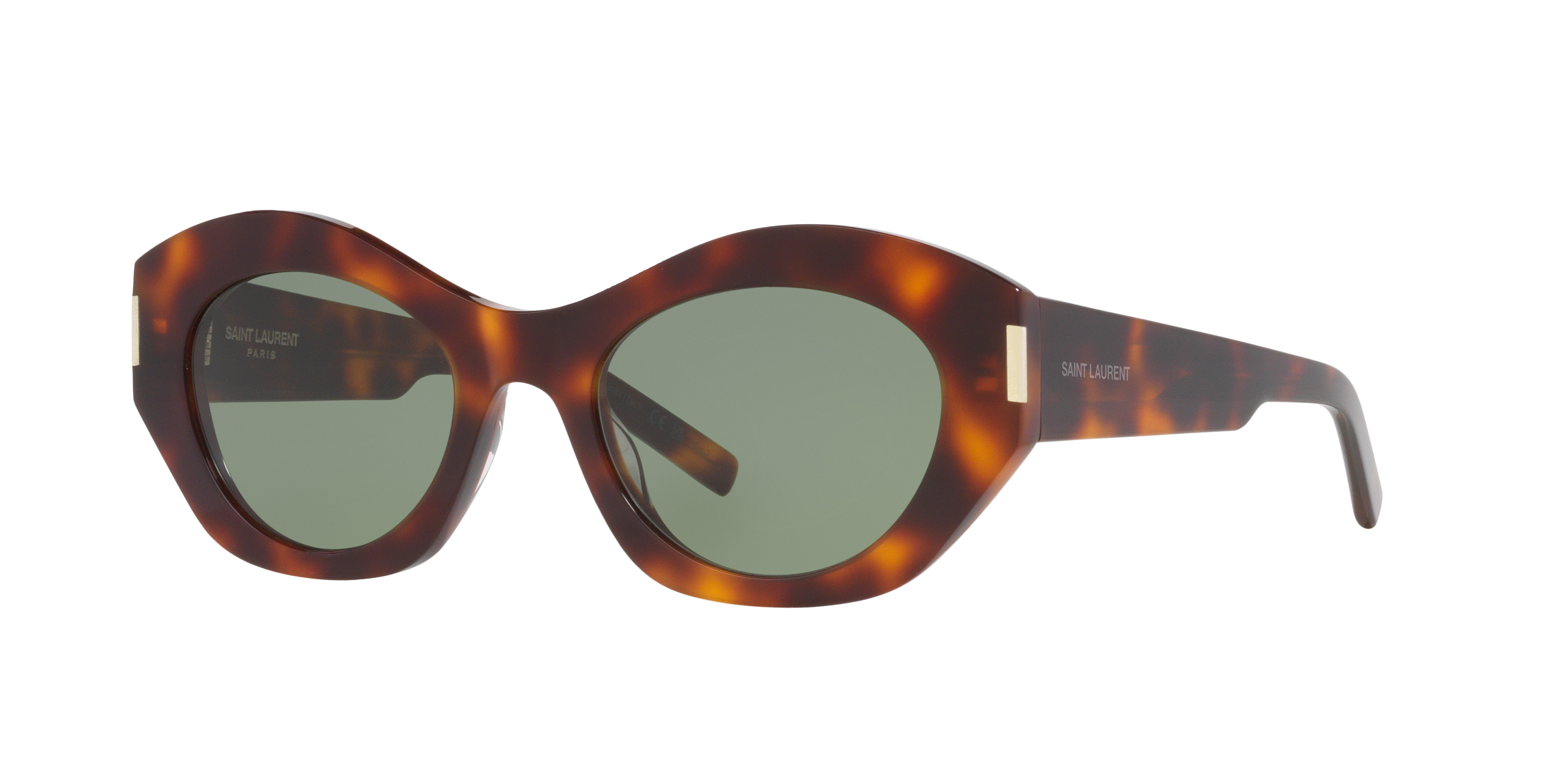 SL 639 Tortoise AcetatSunglass Frames von B24, Dreiviertelansicht