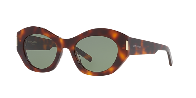 SL 639 Tortoise AcetatSunglass Frames von B24, Dreiviertelansicht