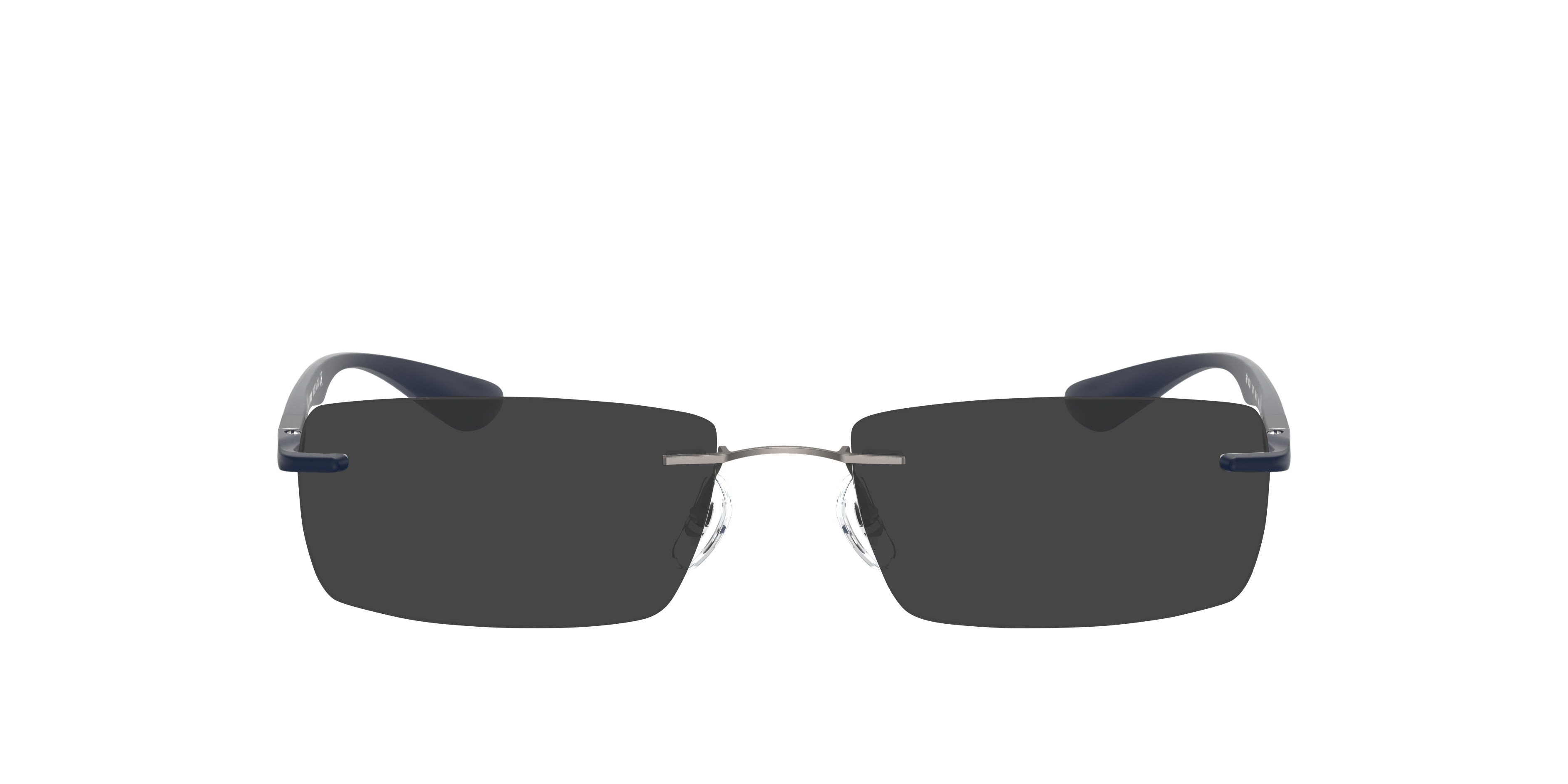 RB8724 Gunmetal TitanEyeglass Frames von B24, mit getönten Gläsern