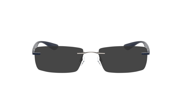 RB8724 Gunmetal TitanEyeglass Frames von B24, mit getönten Gläsern