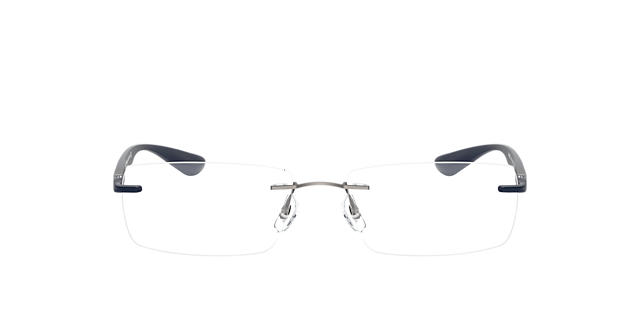 RB8724 Gunmetal TitanEyeglass Frames von B24, Vorderansicht