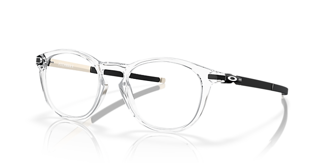 Pitchman™ R Klar KunststoffEyeglass Frames von B24, Dreiviertelansicht