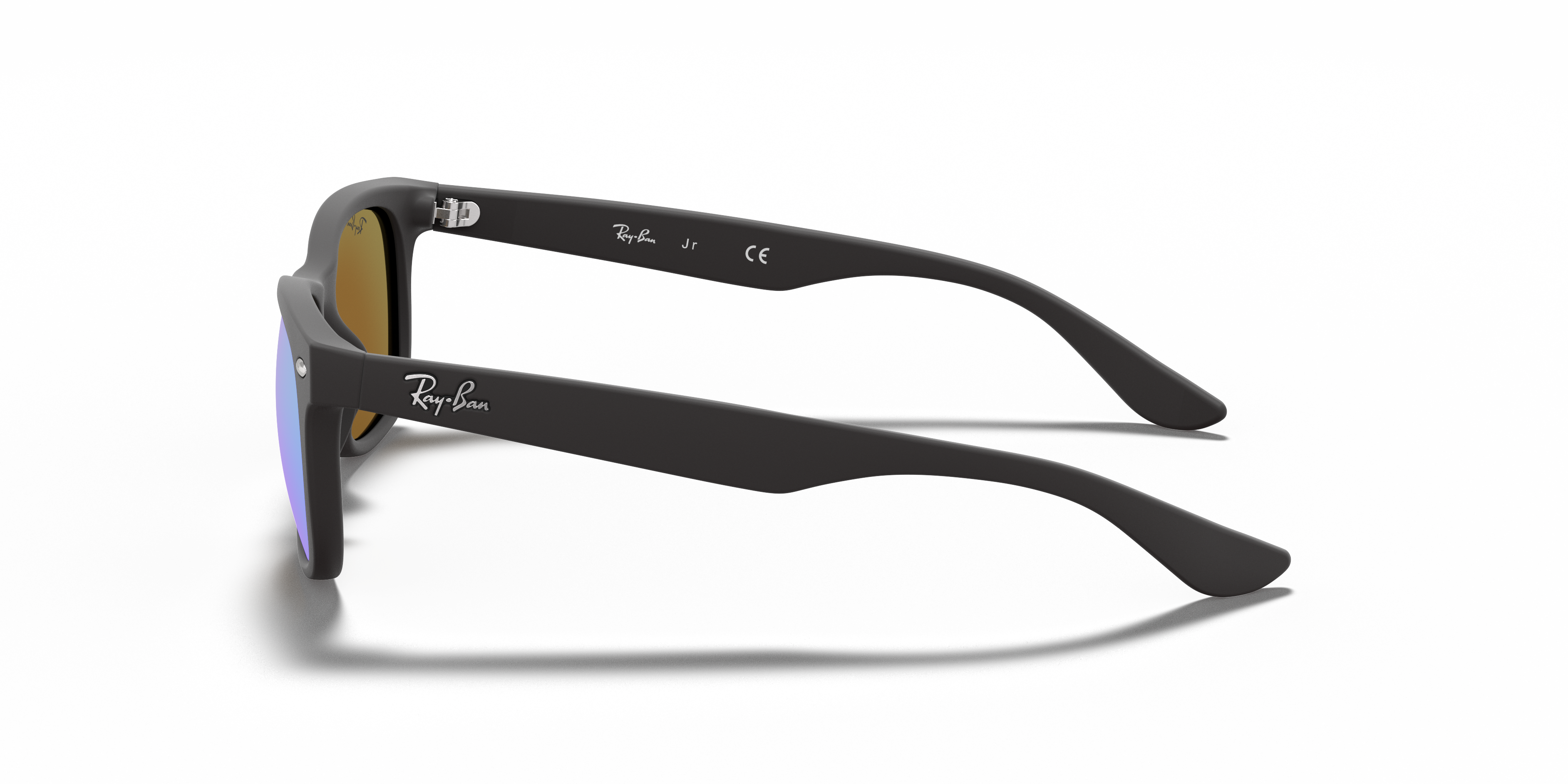 RB9052S Zwart KunststofSunglass Frames van B24, Zijaanzicht