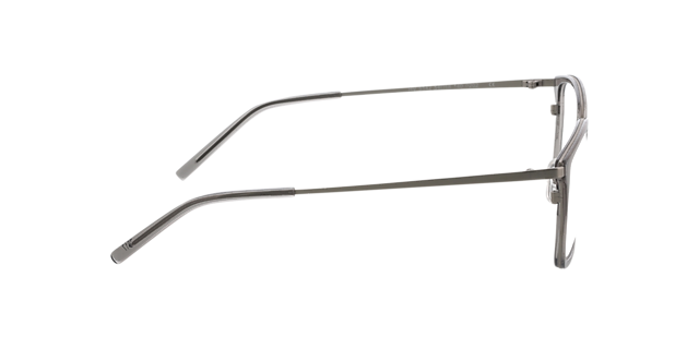Panama Grau & Matt Silber MetallEyeglass Frames von B24, Seitenansicht