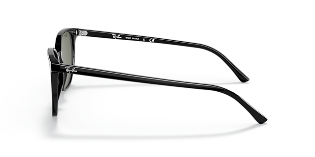 RB2197 Zwart AcetaatSunglass Frames van B24, Zijaanzicht