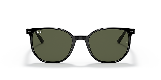 RB2197 Zwart AcetaatSunglass Frames van B24, Vooraanzicht